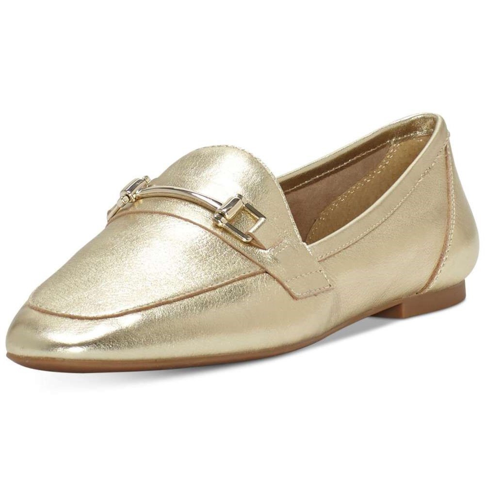 INC International Concepts Womens Oleena Leather Closed Toe, Gold, Size ...