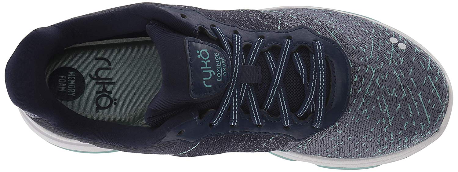 Ryka Women's Shoes Dominion Ombre Walking Shoe Fabric Low, Medium Blue