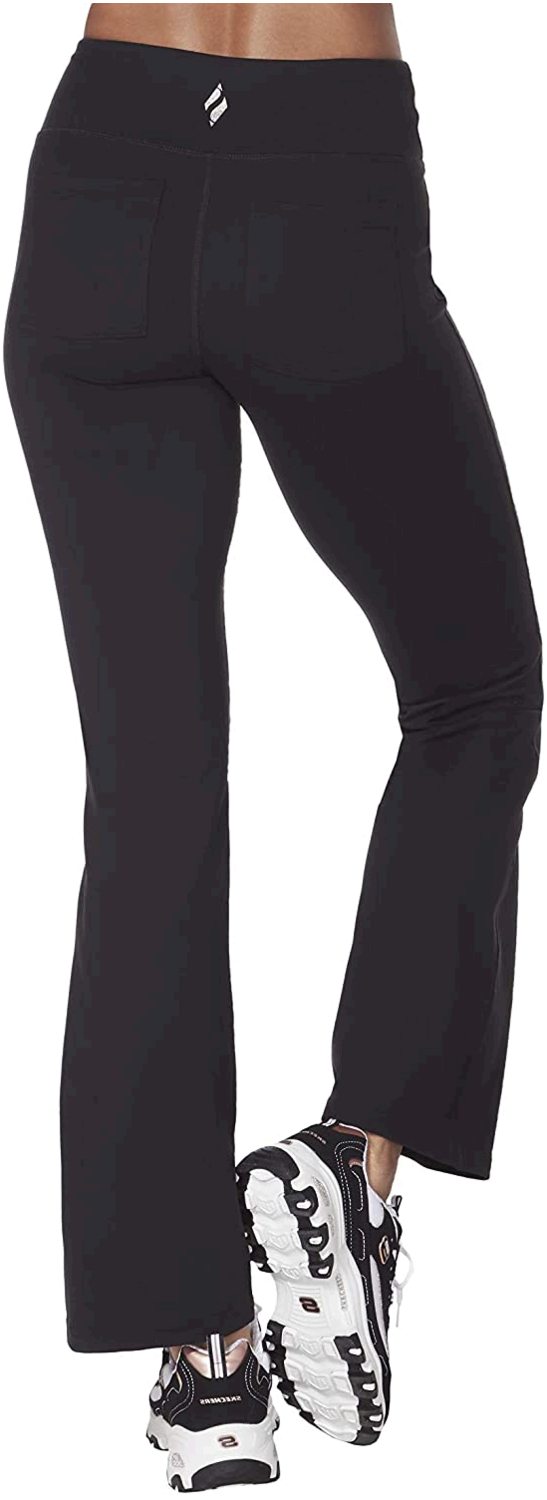 skechers women's go walk high waisted flare pant