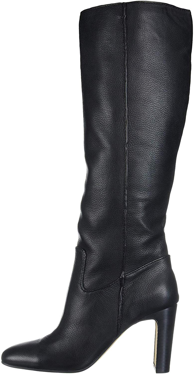 Dolce Vita Women's Davey Knee High Boot, Black Leather, Size 6.0 0HuQ ...