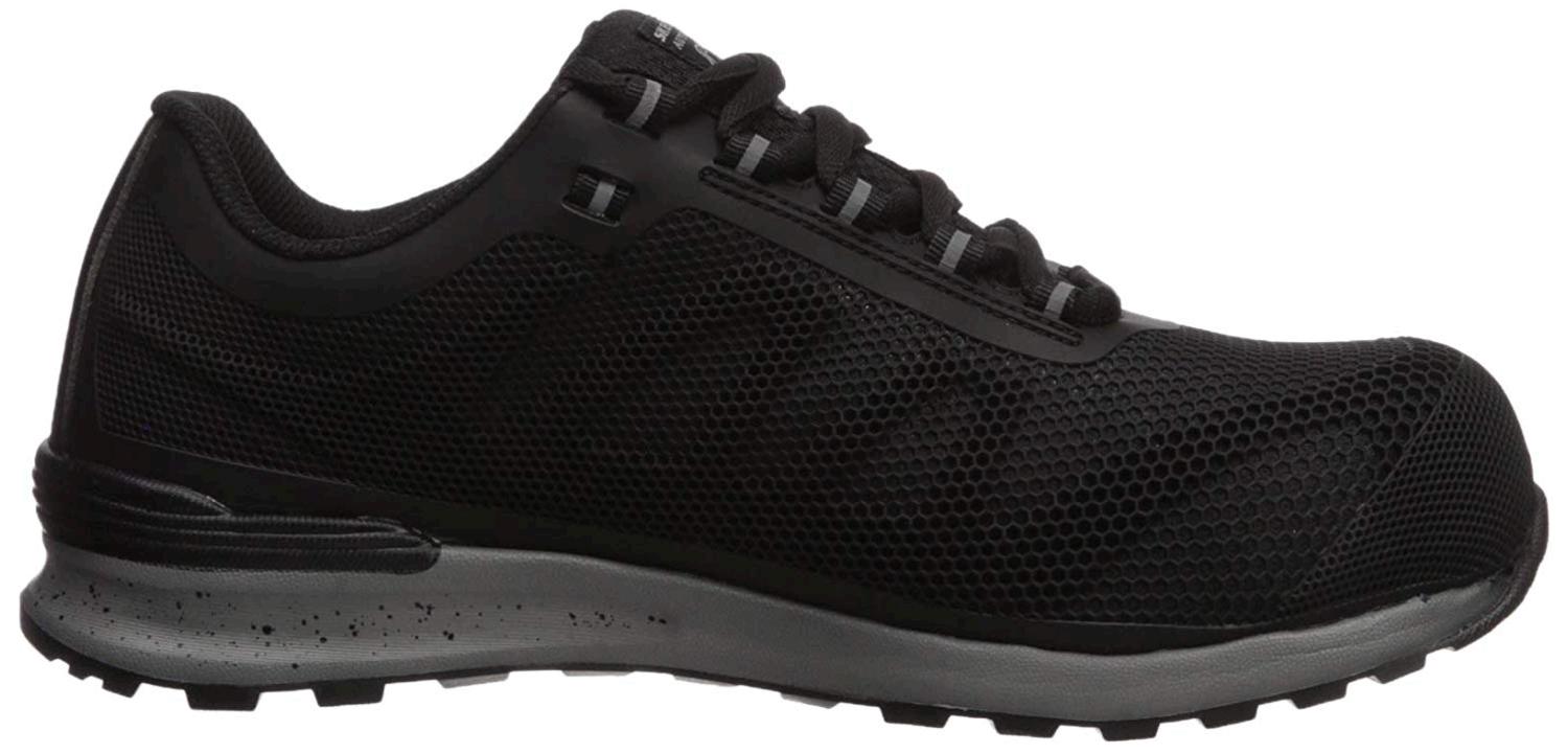 Skechers Men's New Bulkin Industrial Shoe, Black, Size 8.0 bY1r eBay