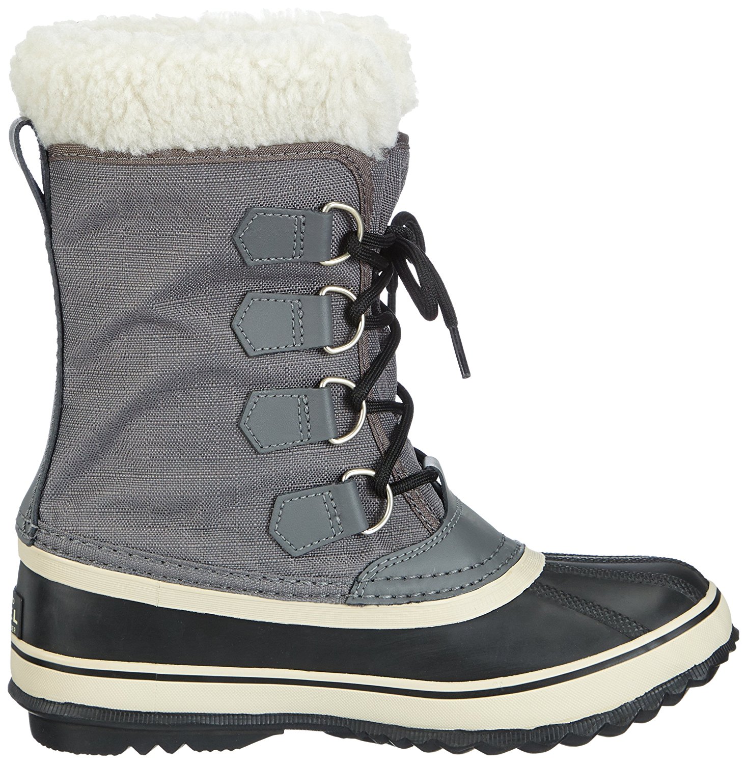SOREL Women's Winter Carnival Snow Boot, Pewter/Black, Size 7.5 qH2M ...