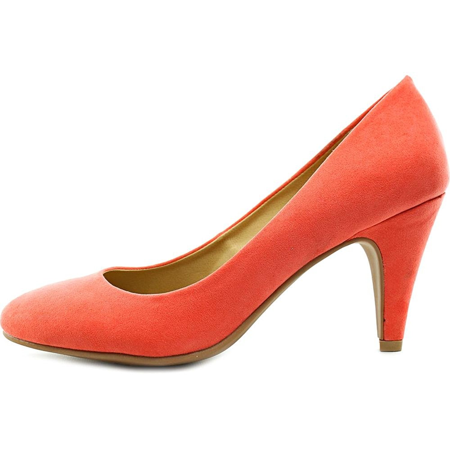 American Rag Womens Felix Round Toe Classic Pumps Coral Size 6.0 American Rag Womens Felix Round Toe Classic Pumps Coral Size 6.0