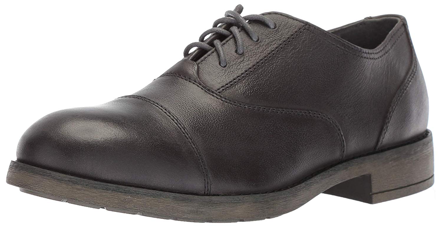 black leather men's eastland oxford shoe