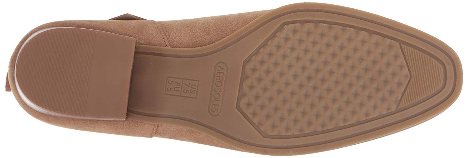 Aerosoles Womens Crosswalk Leather Almond Toe Ankle Cowboy