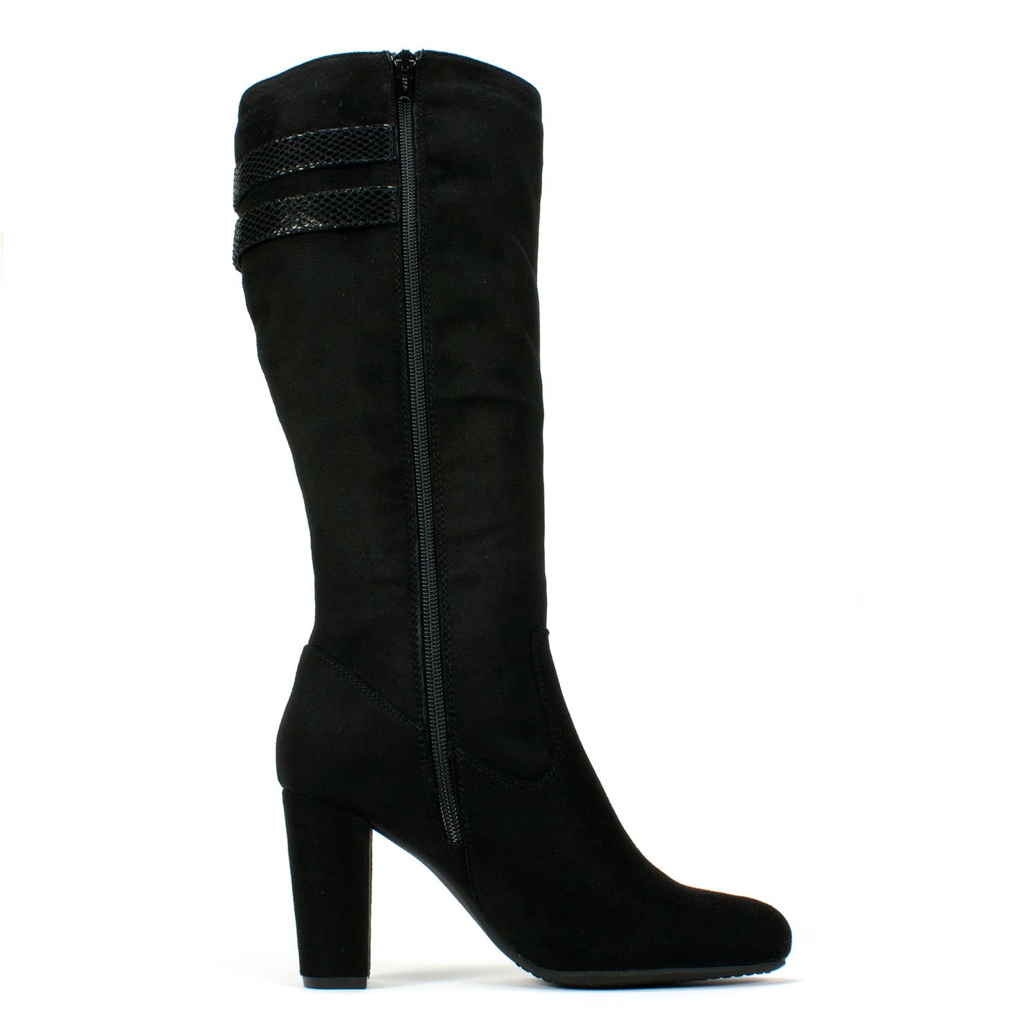 pointed toe knee high boots