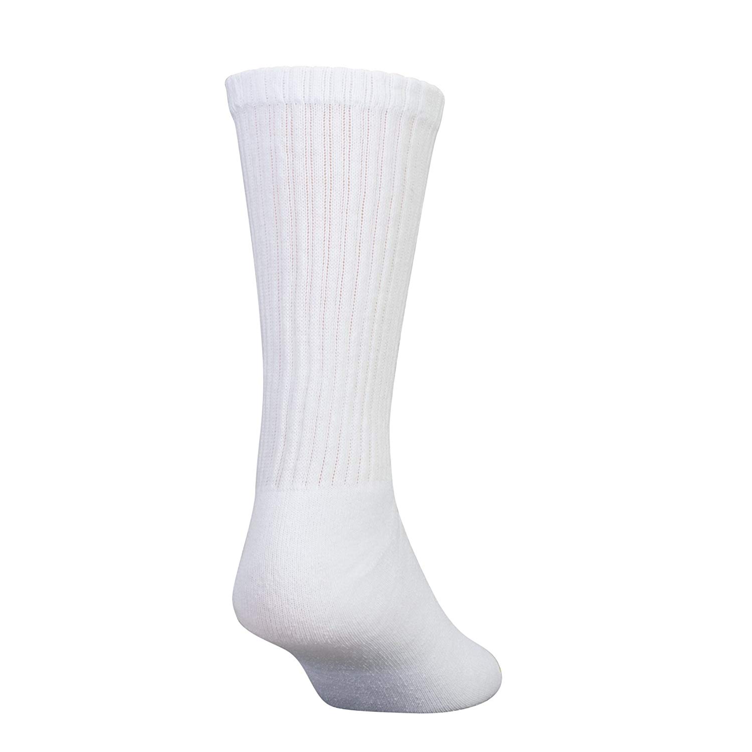 Gold Toe Men's Cotton Crew 656s Athletic Sock (6 & 12 Packs),, White