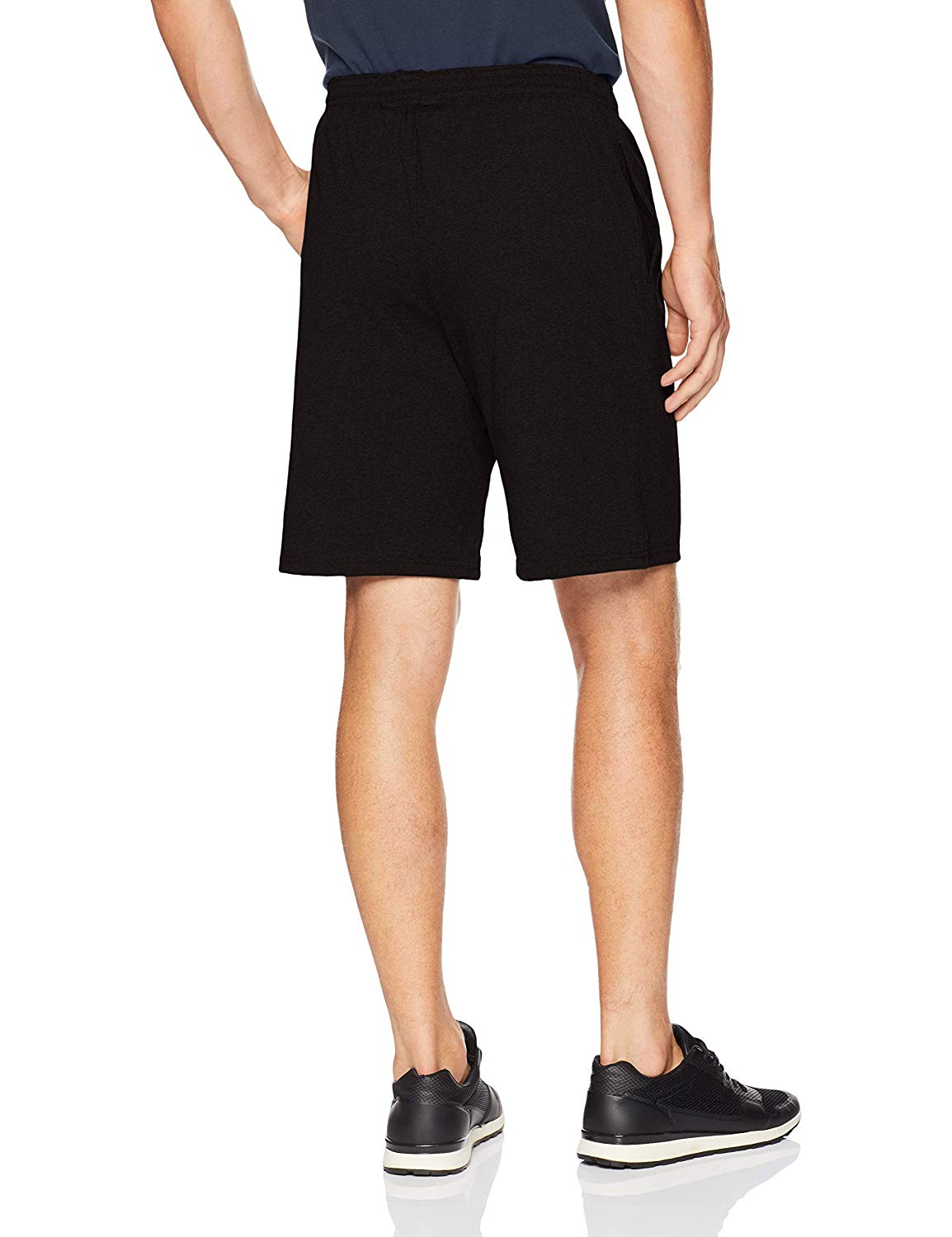 Champion Men's Jersey Short With Pockets, Black, Large, Black, Size