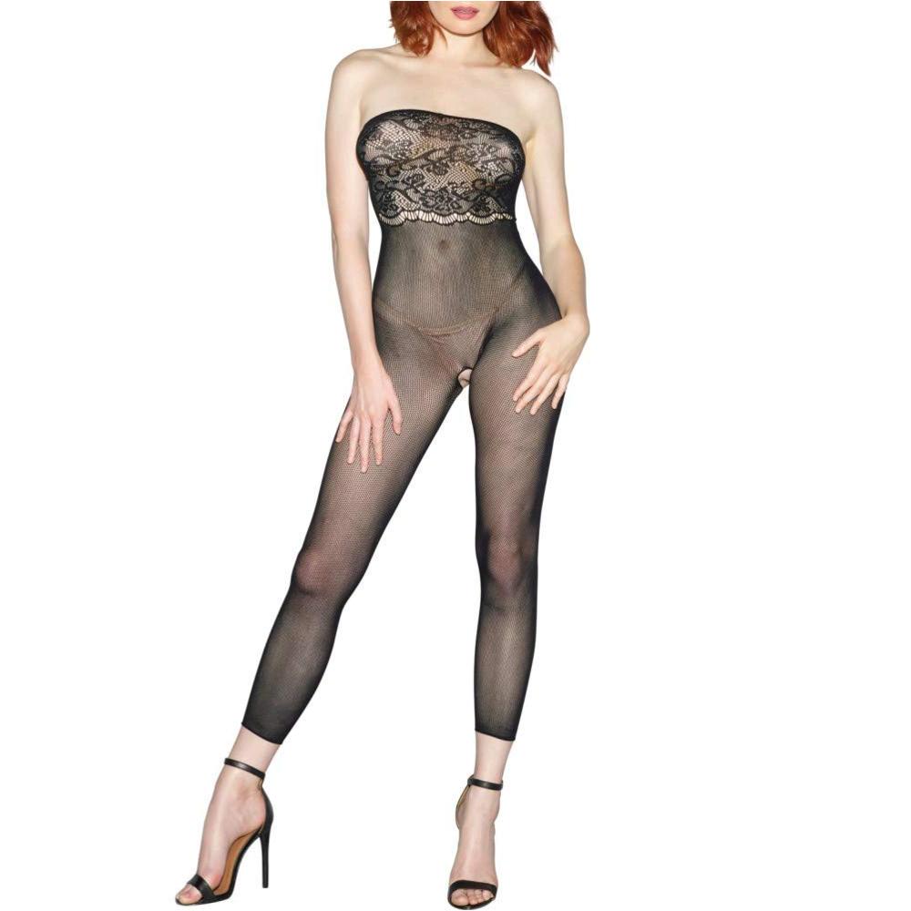 Dreamgirl Women S Multi Way 2 In1 Sheer Body Stocking With