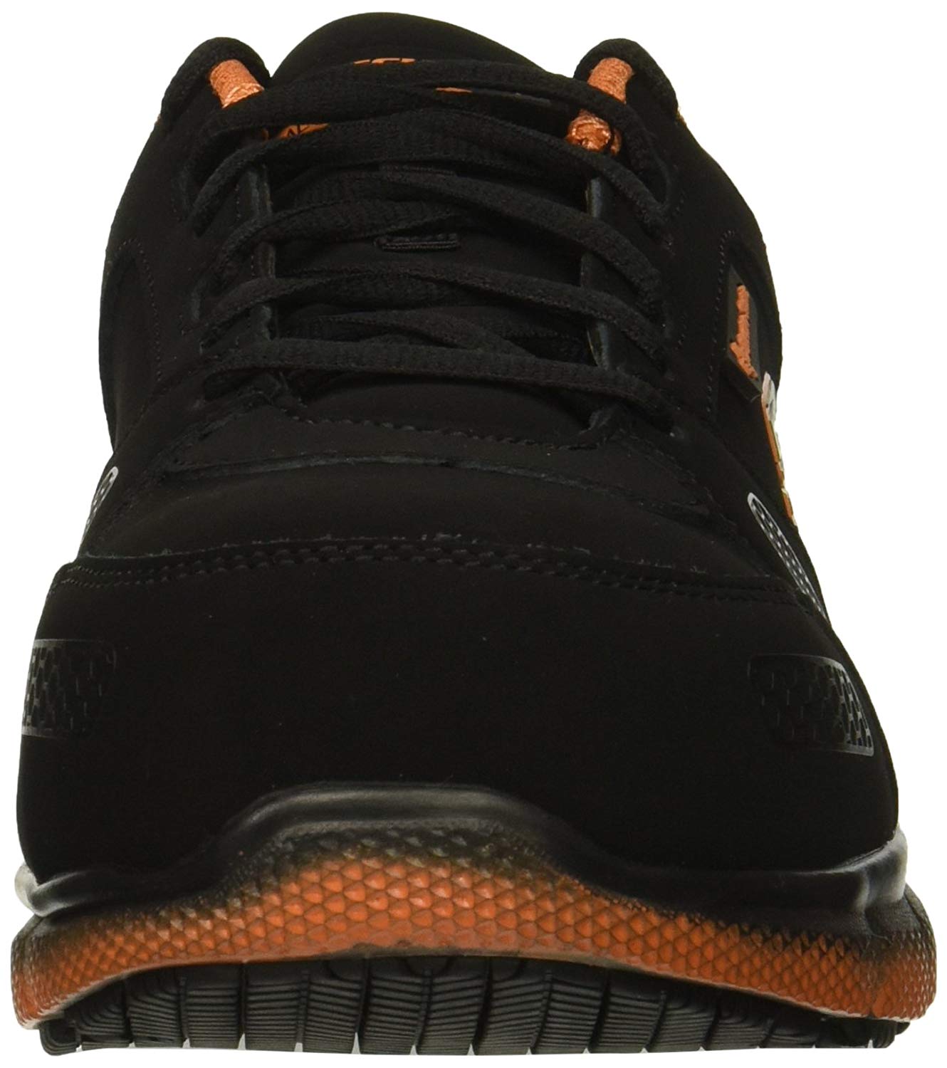 Skechers Mens Telfin Saket ESD Alloy Steel toe Lace Up Safety, Black