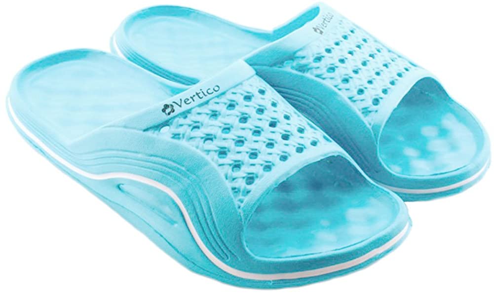 Vertico - Women's V-Spa Shower Sandal | Comfortable and, Light Blue, Size 5.0 ov 616909303892 | eBay