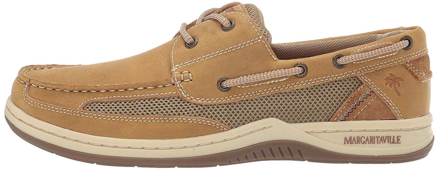 tanned boat shoes