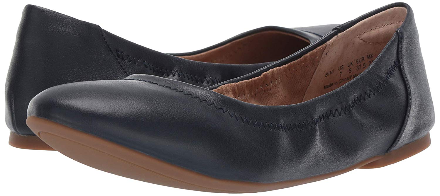 Essentials Women's Ballet Flat, Navy, Size 6.0 pJ7q 840809117901 | eBay