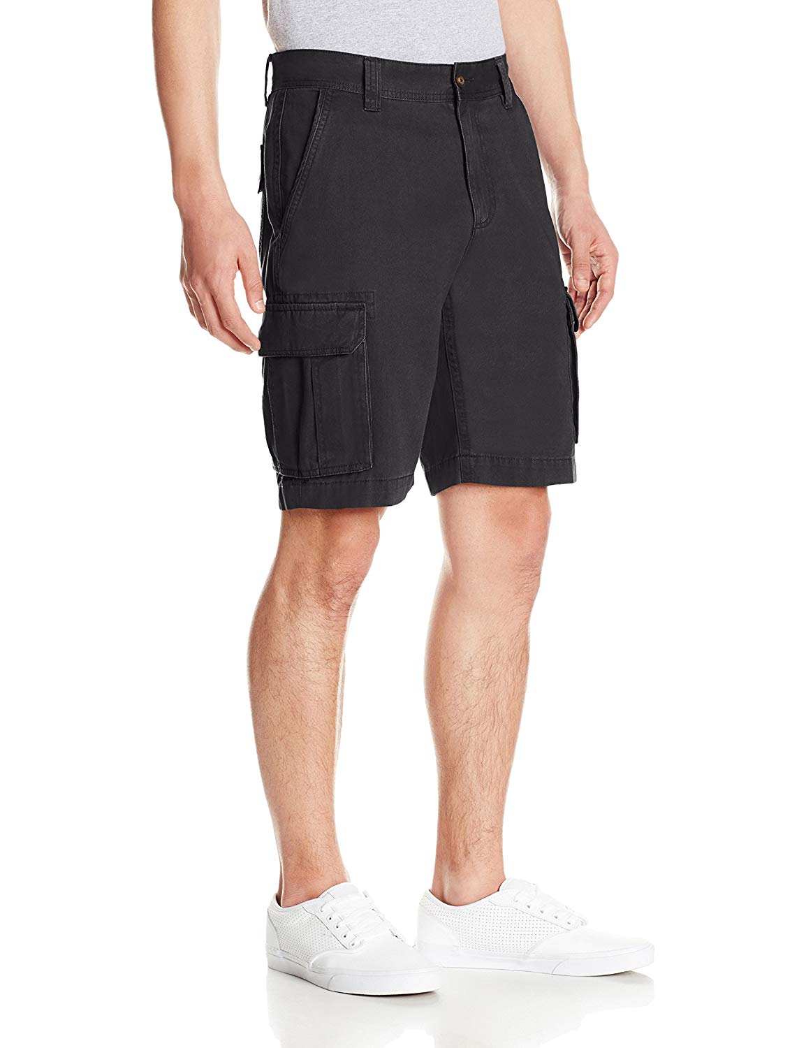 skinny fit cargo shorts