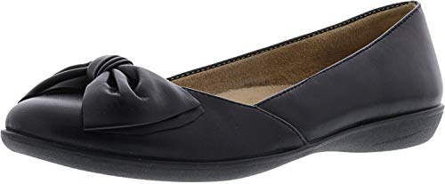 ladies leather flat shoes size 5