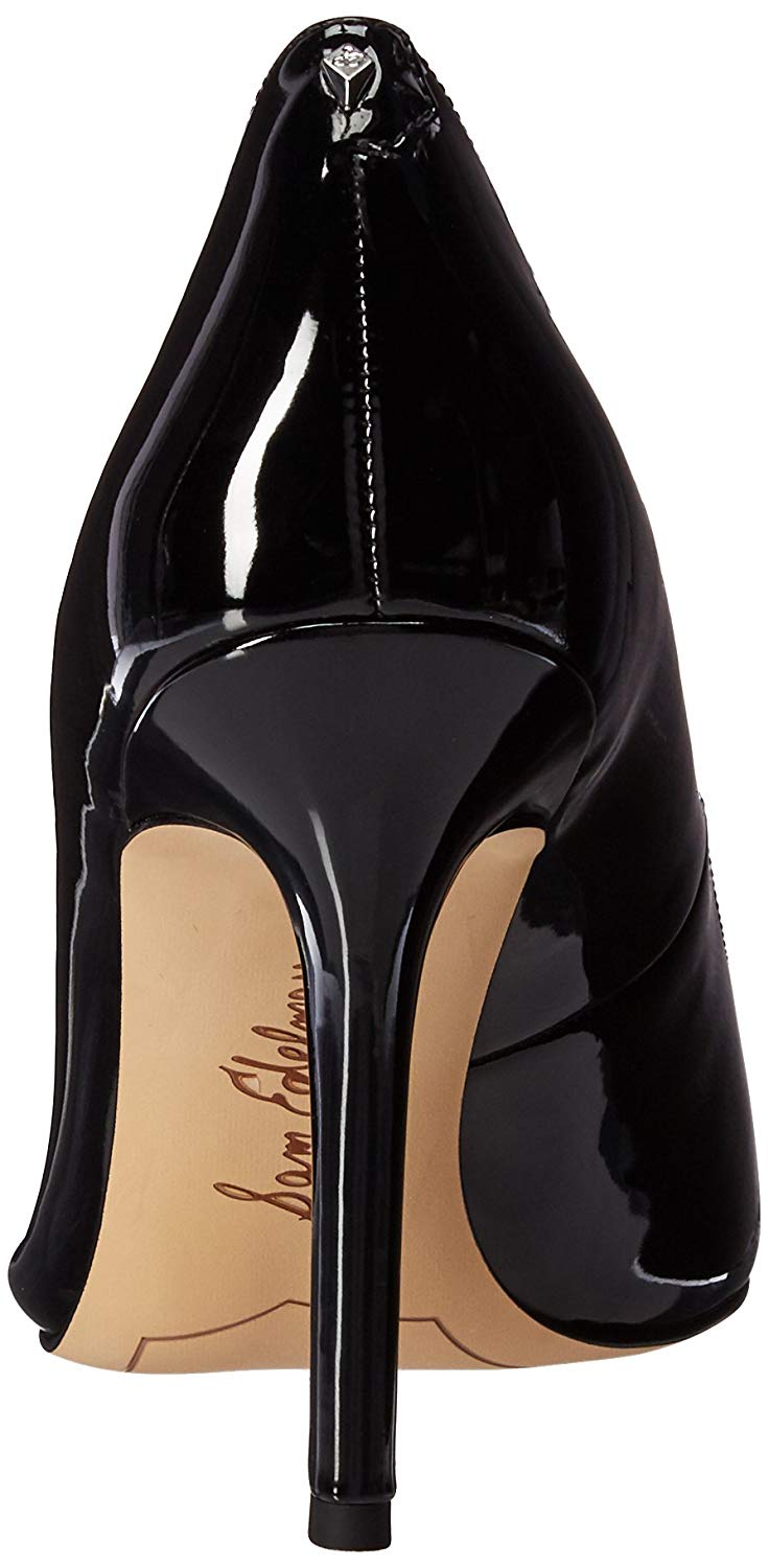 Sam Edelman Womens hazel Pointed Toe Classic Pumps, Black Patent, Size 9.5 7lOA | eBay