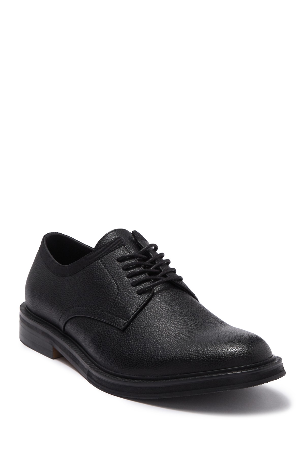 Kenneth Cole Reaction Mens Strive Lace Up Dress Oxfords, Black Pebble ...