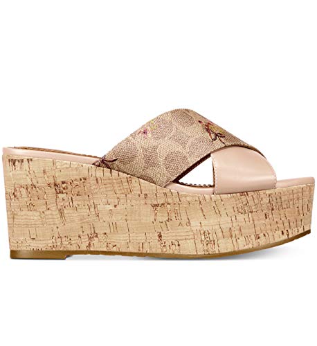 tan coach slides