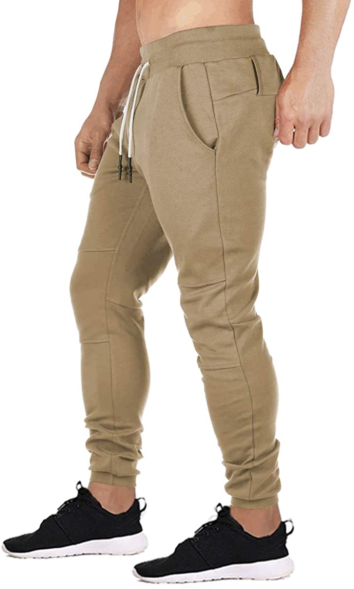 FEDTOSING Men�s Athletic Workout Pants Running Gym Track
