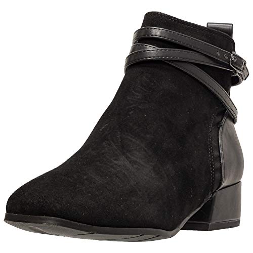 easy spirit womens vance10 booties flat heel