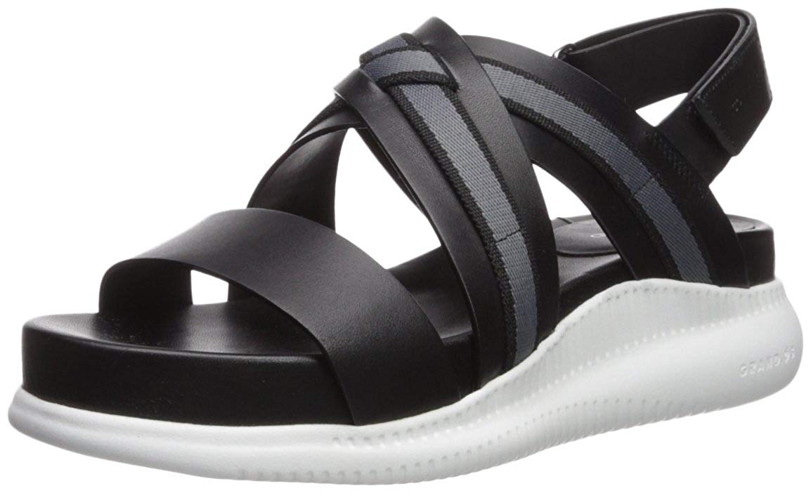 Cole Haan Womens 2.Zerogrand Criss Cross Sandal Flat