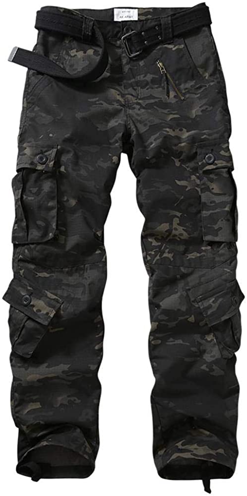 dark camo pants