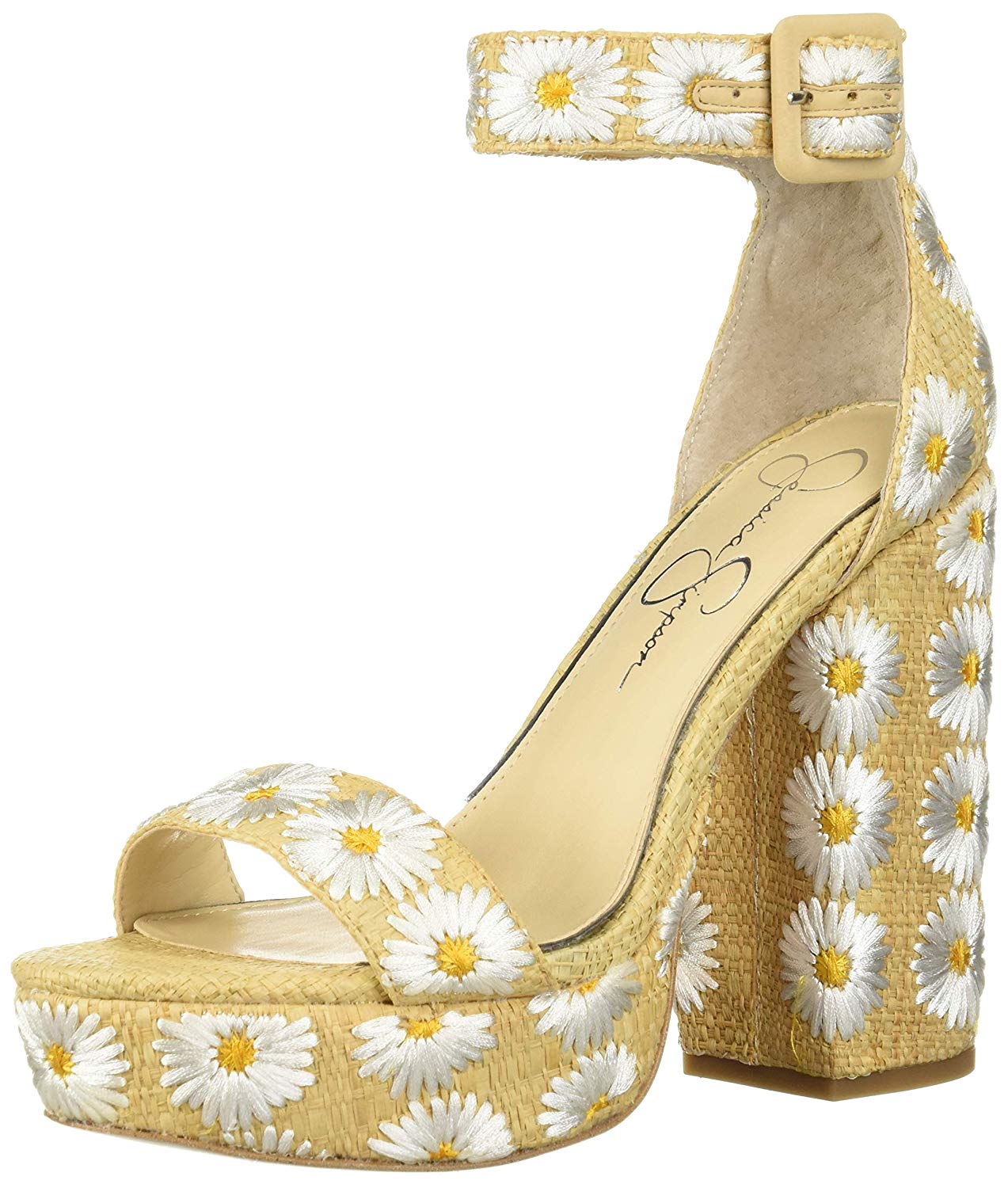 jessica simpson heels with ankle strap