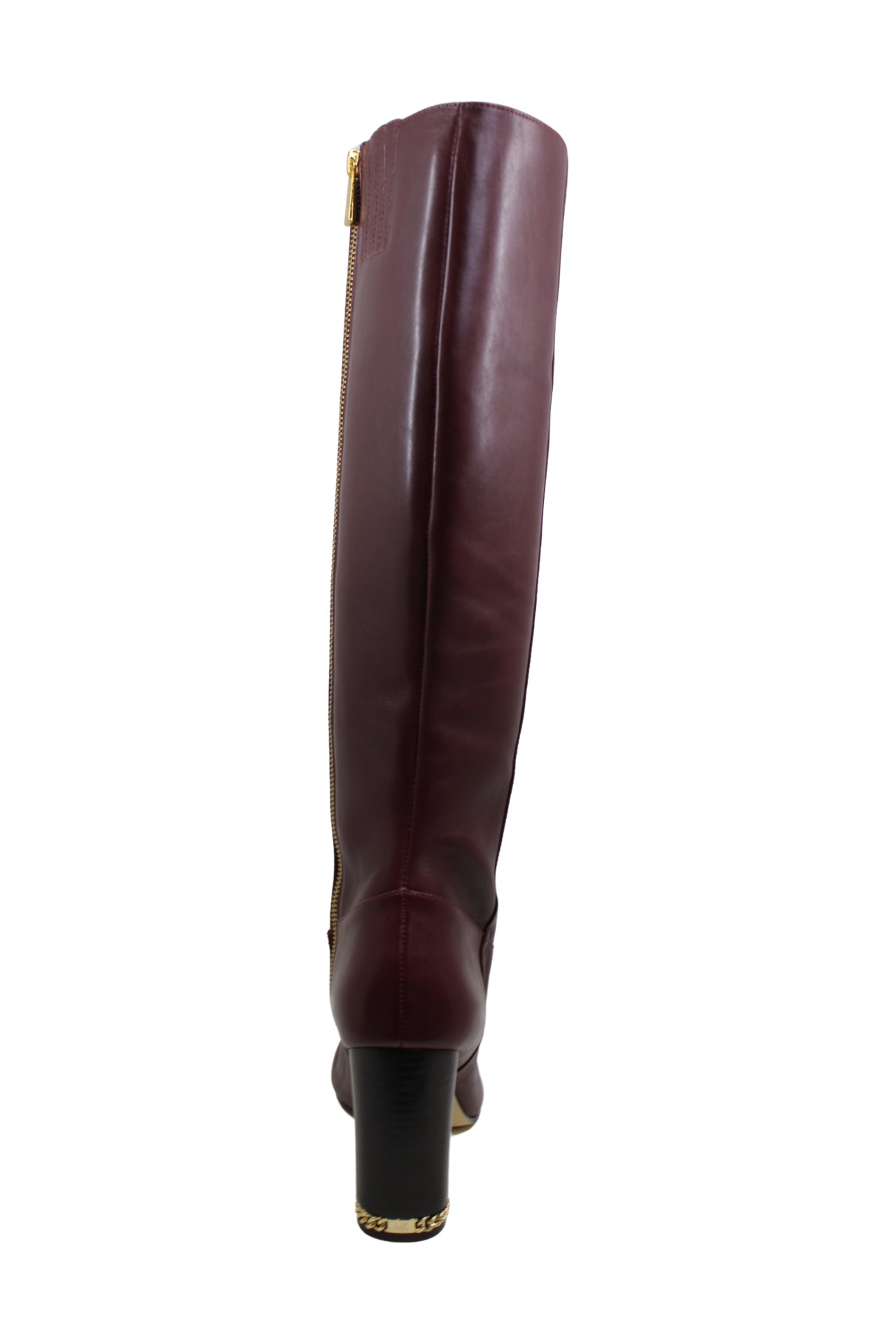 michael kors walker leather boot oxblood