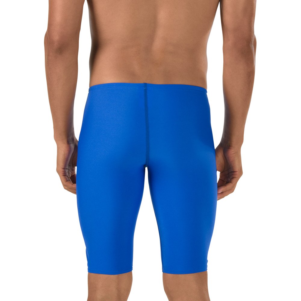 Speedo Boys' Jammer Swimsuit - Endurance- Polyester Solid, Speedo Blue ...