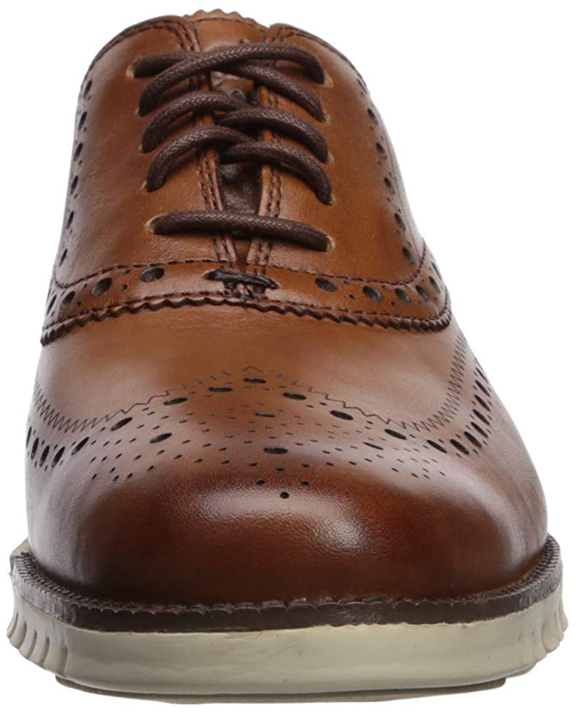 cole haan men's zerogrand wing oxford british tan