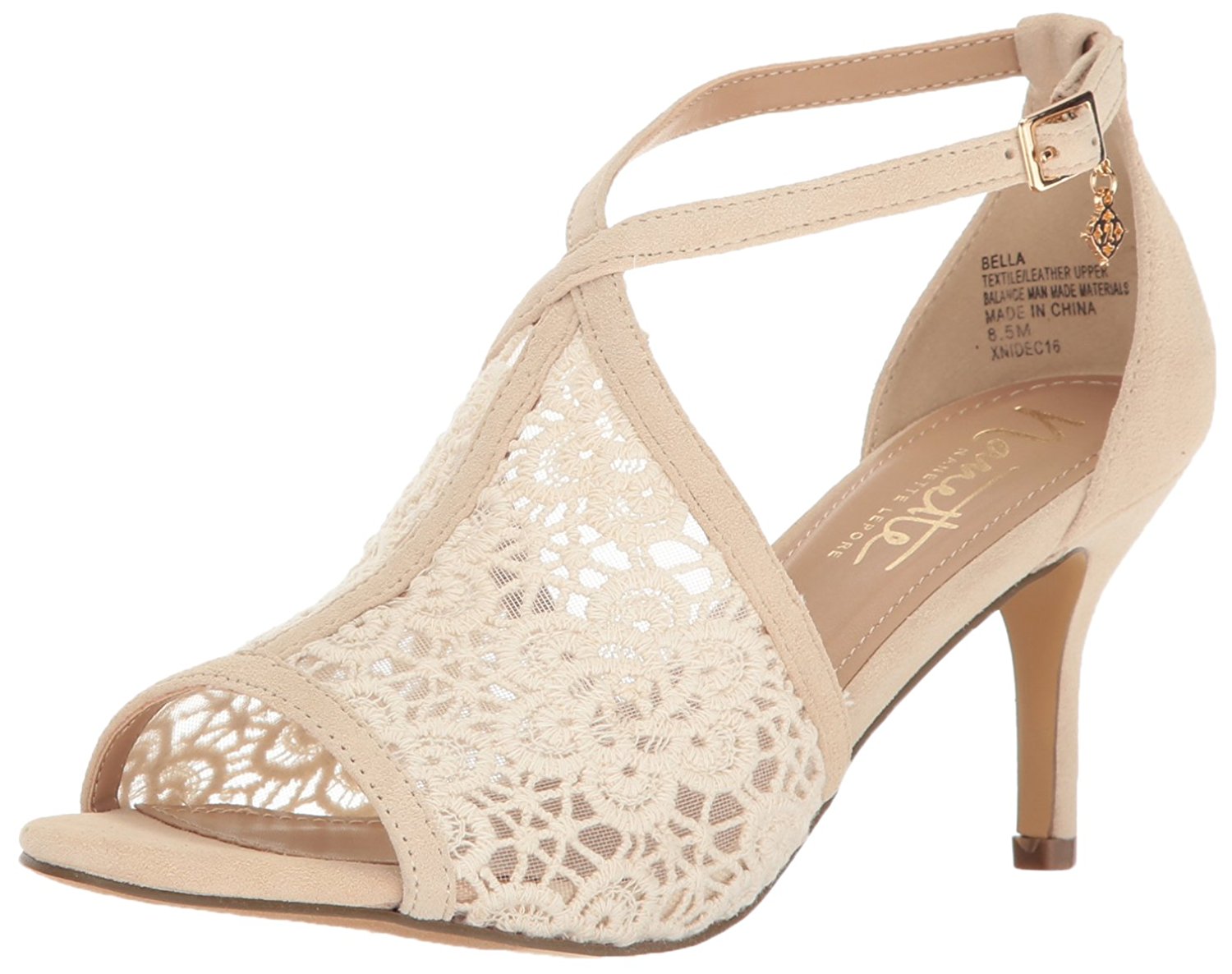 Nanette Lepore Womens Bella Leather Open Toe Casual Ankle Strap Ivory Size 95 Nanette Lepore Womens Bella Leather Open Toe Casual Ankle Strap Ivory Size 95