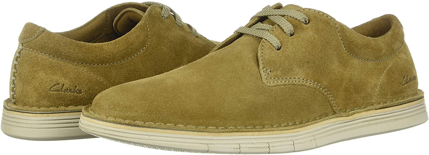 clarks brown oxford