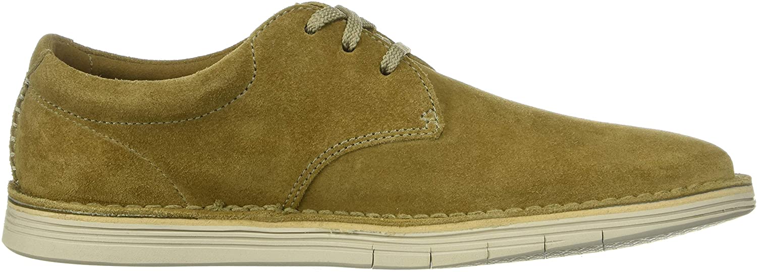 clarks forge vibe dark brown leather