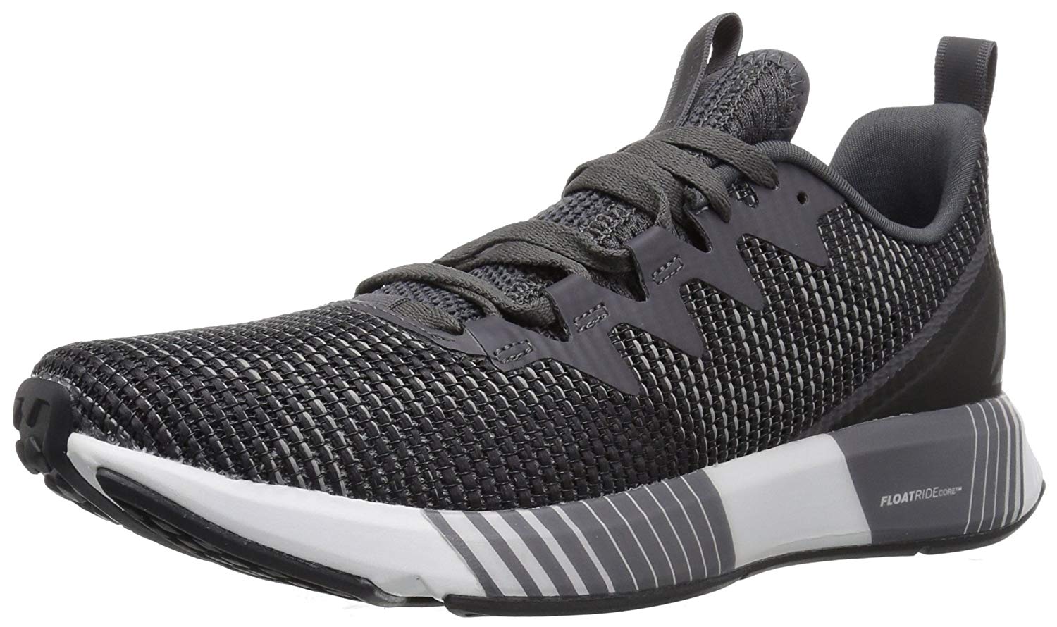 Reebok Men's Shoes Fusion Flexweave Fabric Low Top Lace Up, Grey, Size ...