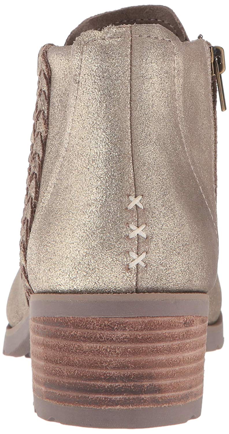 Reef Womens Voyage Almond Toe Ankle Fashion Boots, Metallic, Size 9.5 | eBay