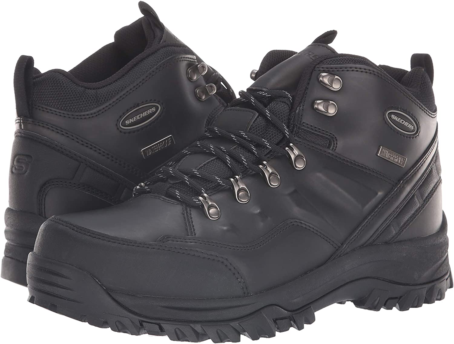 Skechers Men's Relment-Traven Hiking Boot, Bbk, Size 11.5 HFHK | eBay