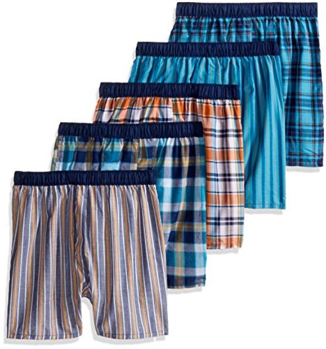Fruit of the Loom boys Woven Boxer, Covered and, MultiColor, Size X ...