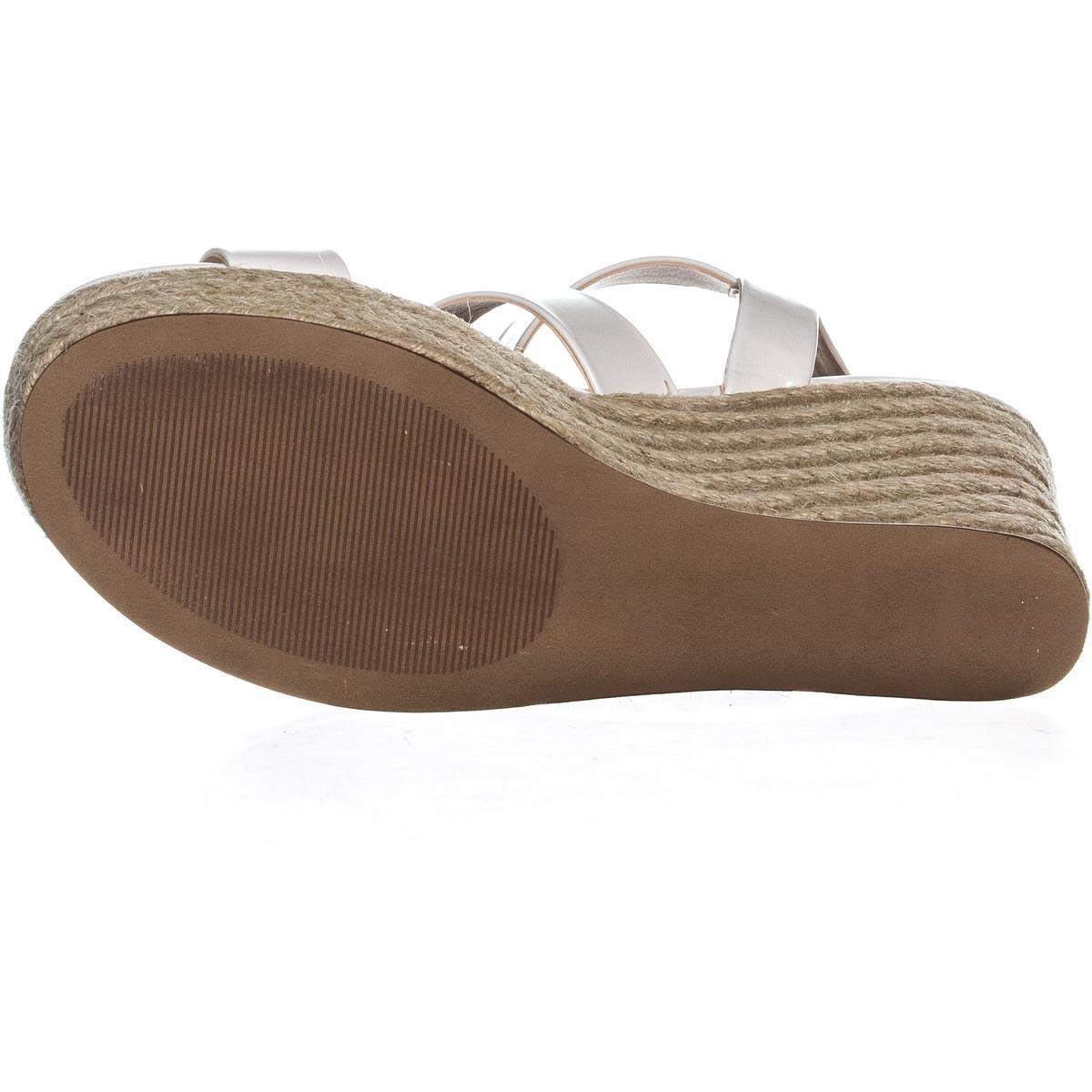Steve Madden Valery Platform Wedge Sandals, White, White Patent, Size ...