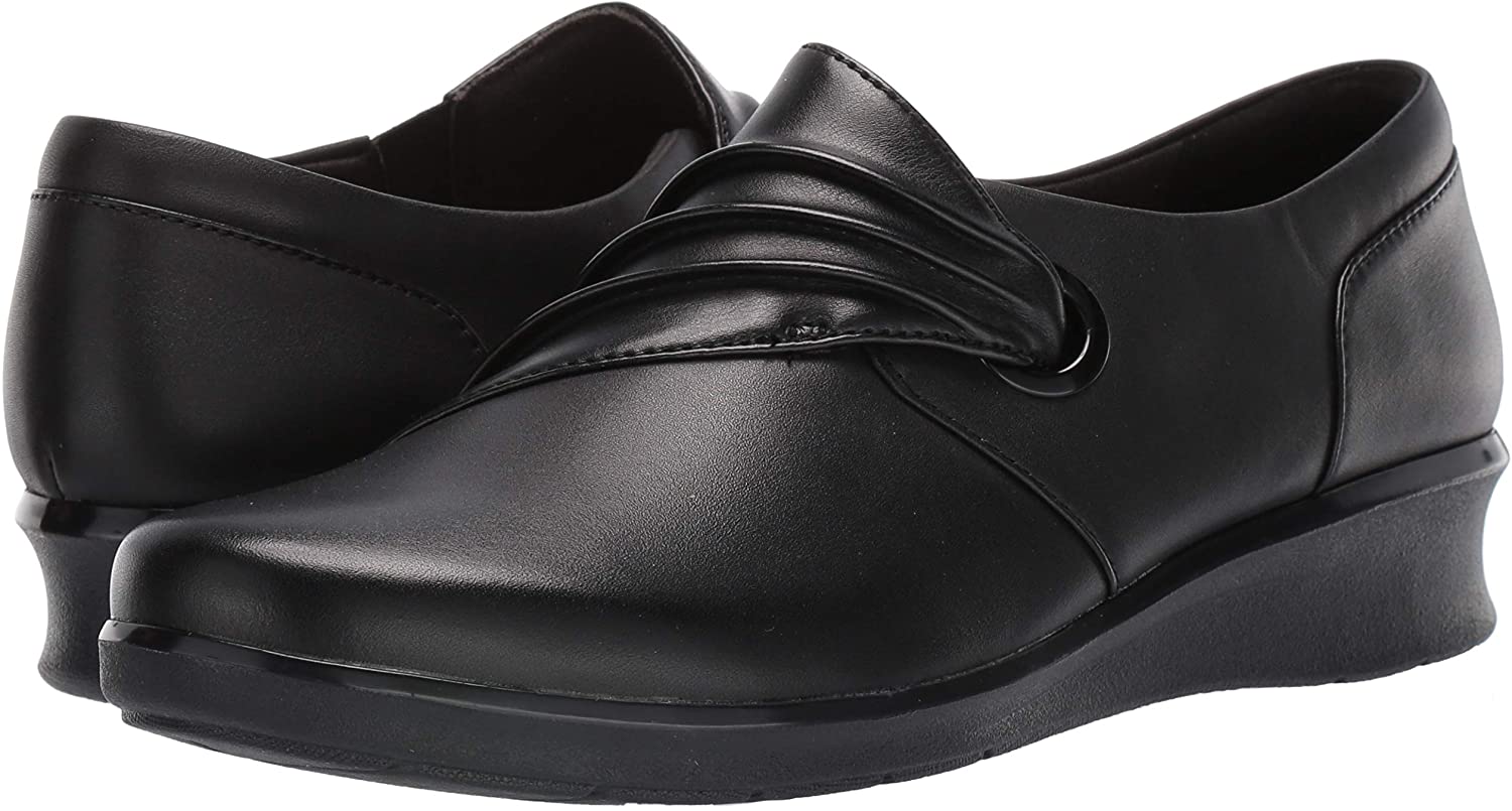 clarks womens leather