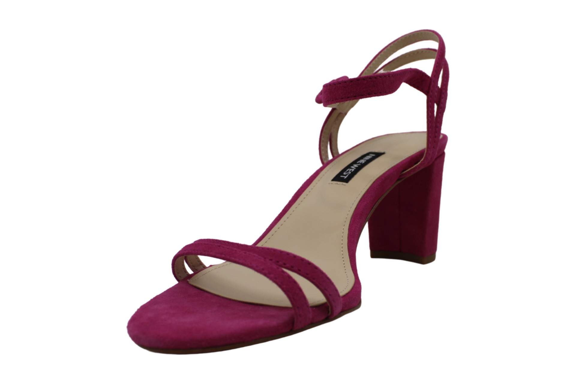Nine West Womens PIPER3 Open Toe Bridal Ankle Strap Sandals, Purple, Size 9.0 | eBay