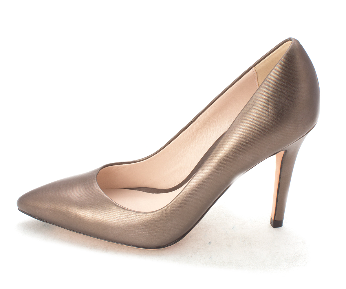 Cole Haan Womens 14A4223 Pointed Toe Classic Pumps Dark Silver Size 6.0 Cole Haan Womens 14A4223 Pointed Toe Classic Pumps Dark Silver Size 6.0