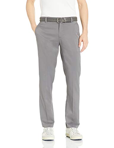 Essentials Men's Standard Straight-Fit Stretch Golf Pant,, Gray, Size ...