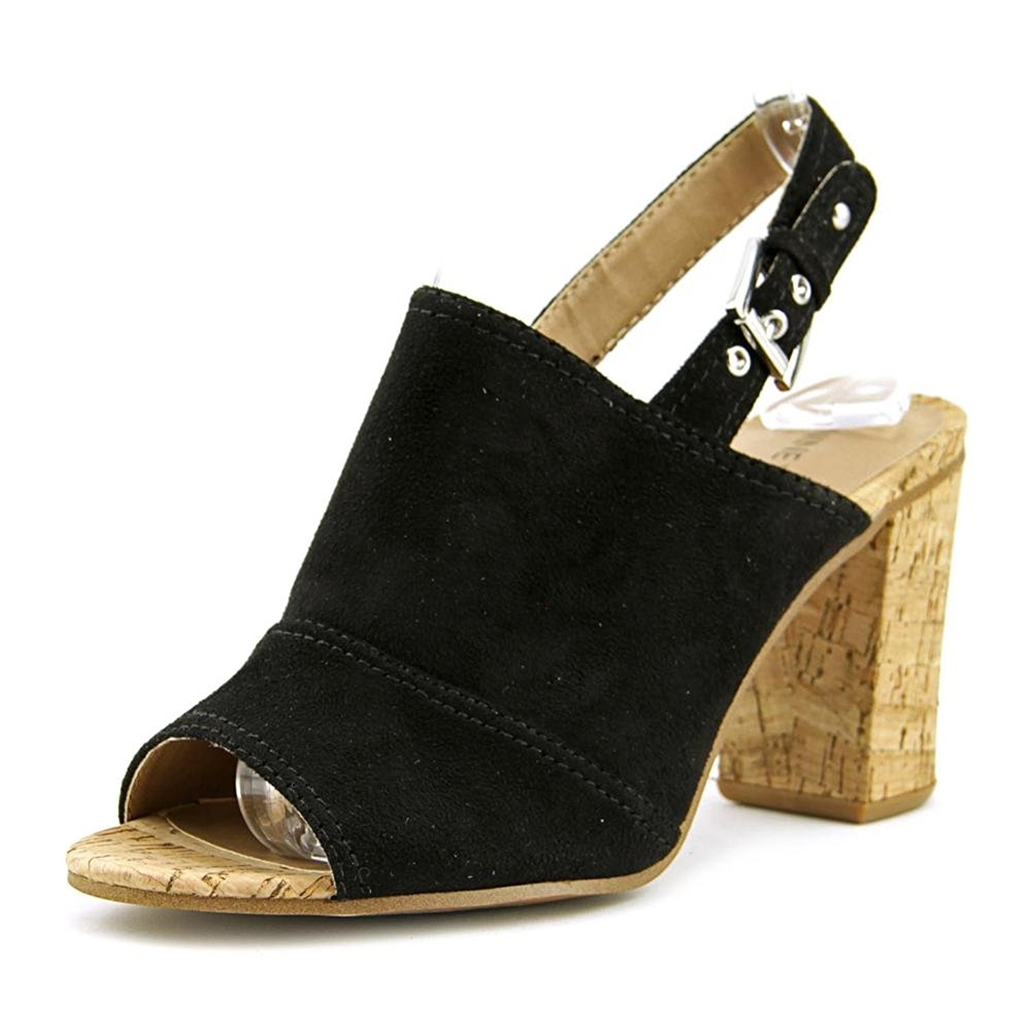 Nine West Womens MILYONAROL Leather Open Toe Casual Ankle Strap Black Size 95 Nine West Womens MILYONAROL Leather Open Toe Casual Ankle Strap Black Size 95