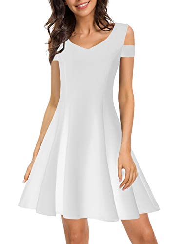 white dinner party dress