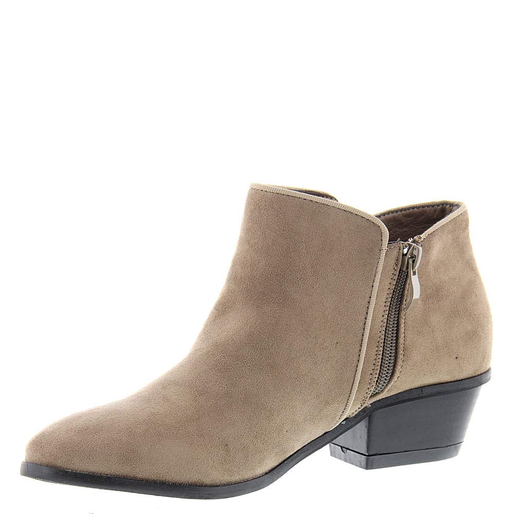 Masseys Womens Addie Closed Toe Ankle Fashion Boots, Dark Taupe-suede ...