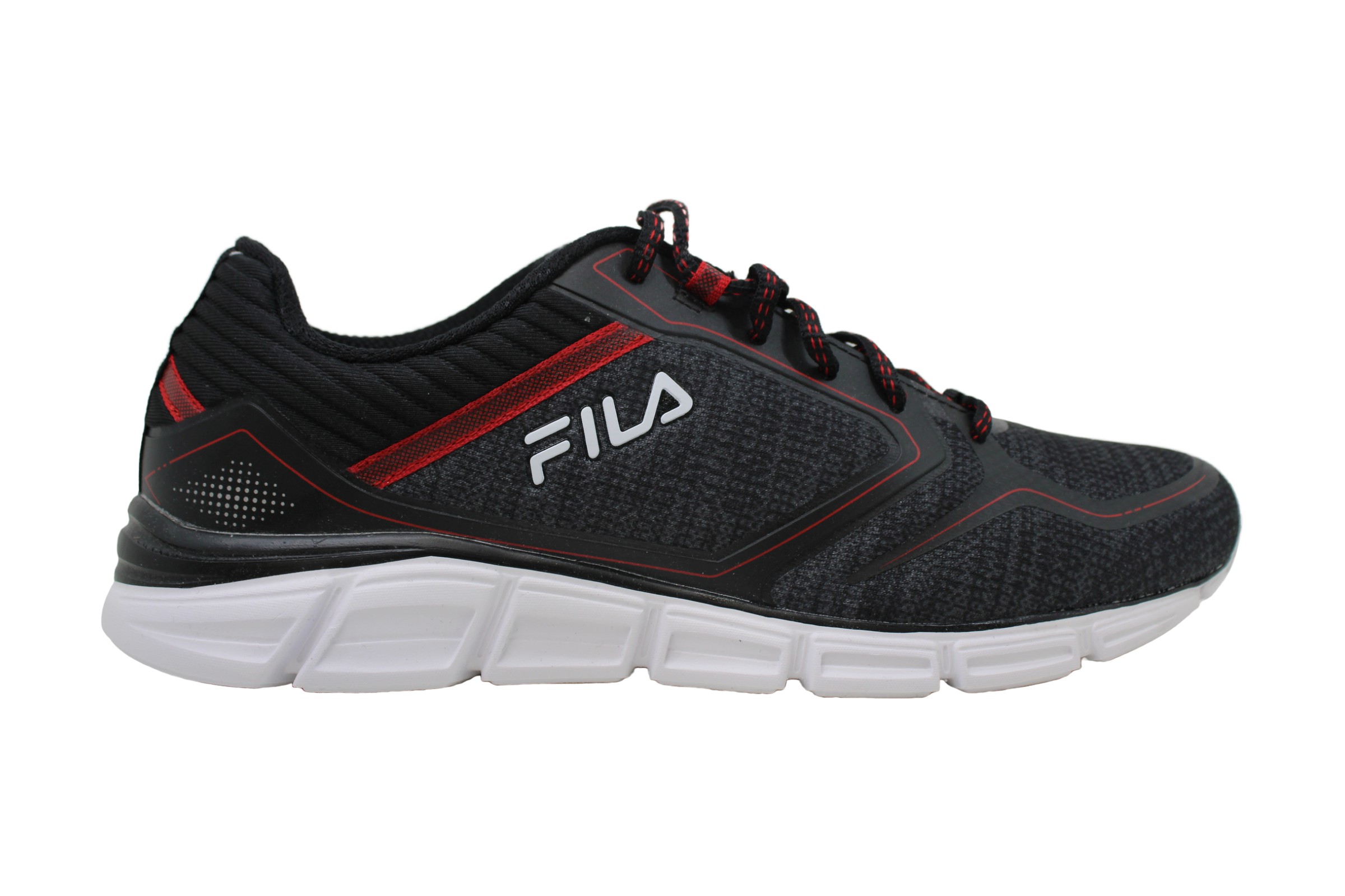 fila trainers black womens