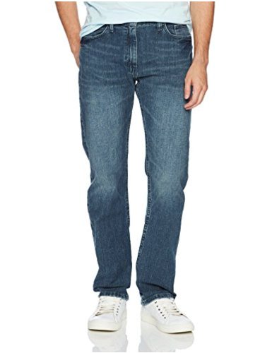 Nautica Men's 5 Pocket Straight Fit Stretch Jean, Pure, Blue, Size 40W x 30L K17 | eBay