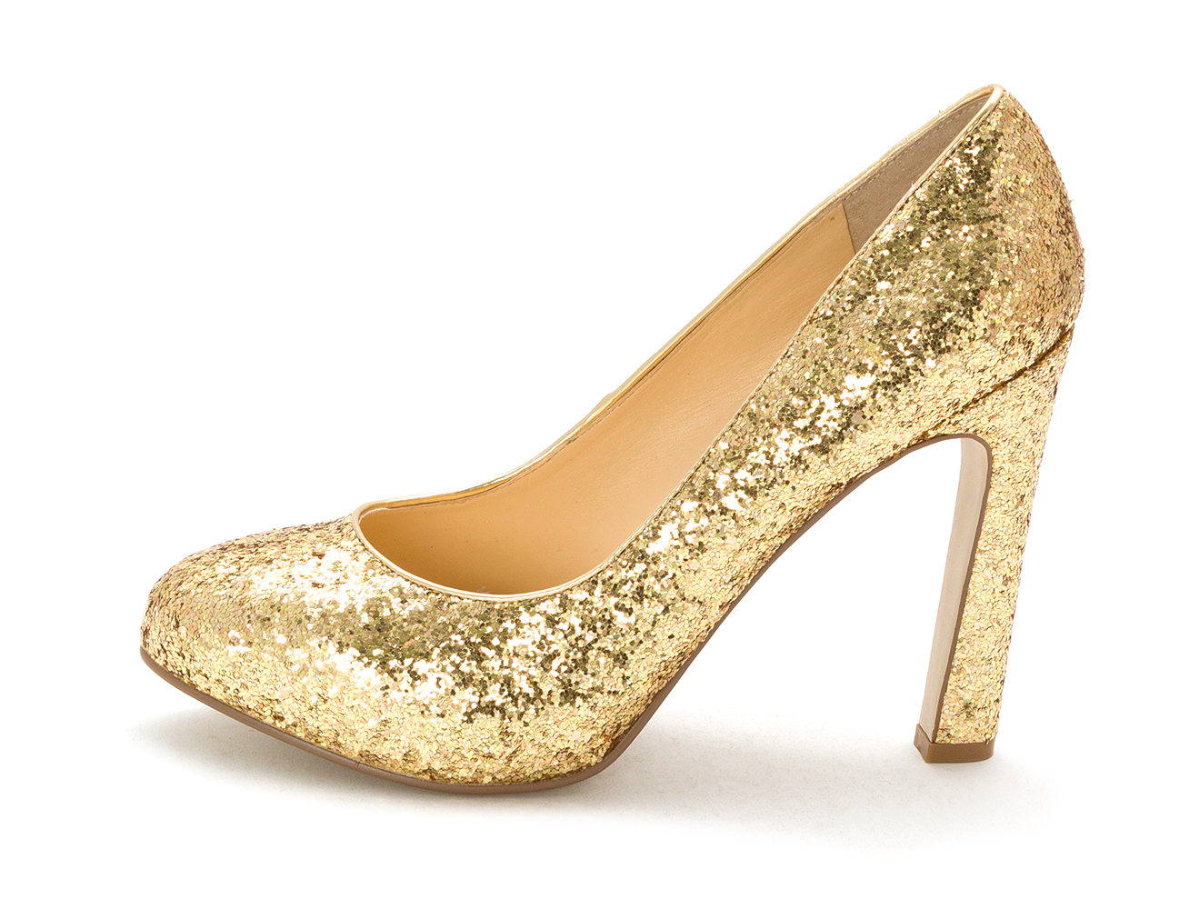 GUESS Womens Shaney2 Closed Toe Classic Pumps Gold Glitter Size 8.5 GUESS Womens Shaney2 Closed Toe Classic Pumps Gold Glitter Size 8.5