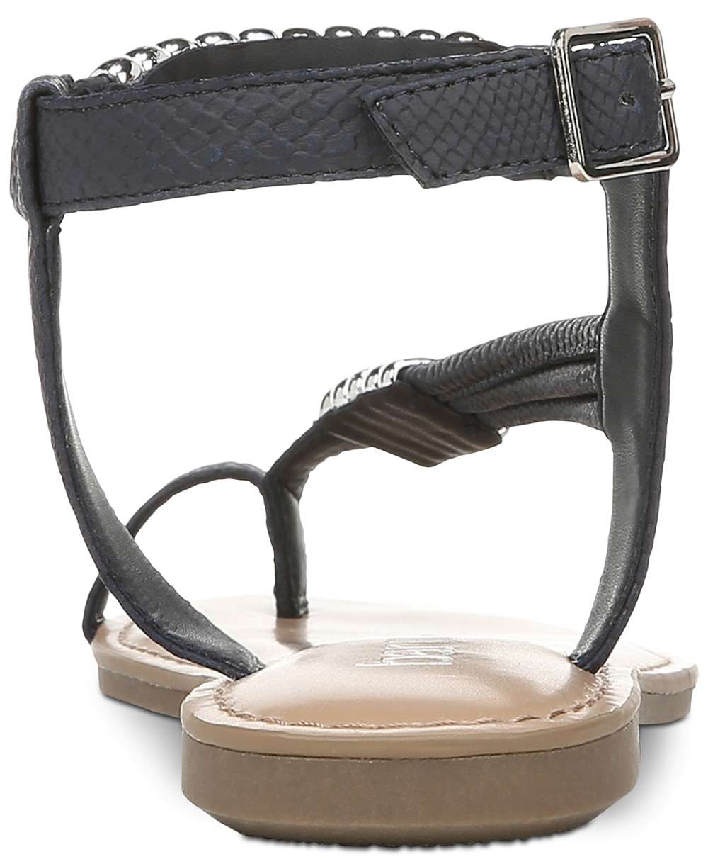 Bar III Womens Vella Open Toe Casual Ankle Strap Sandals, Black MC, Size 7.5 GSt | eBay