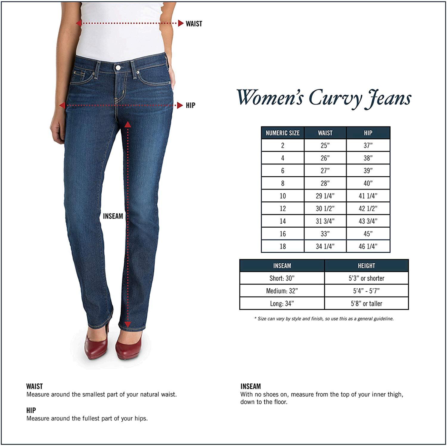 levi's for curvy figures